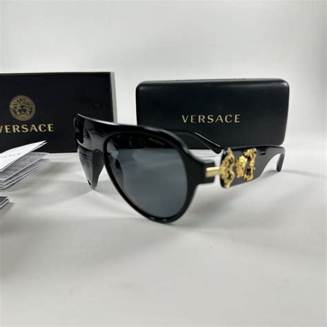 versace 2135-b sunglasses gold|black and Gold Versace shades.